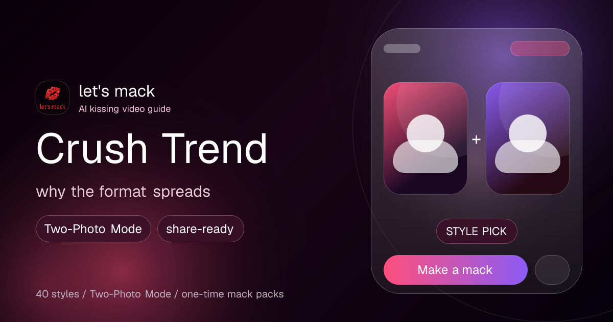 AI Crush Kiss Videos Are Taking Over TikTok — Here's Why Everyone's Making One